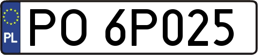 PO6P025