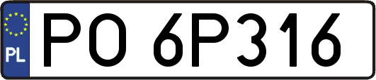 PO6P316