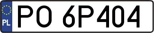 PO6P404