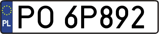 PO6P892