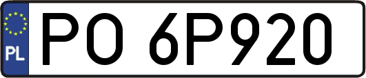 PO6P920
