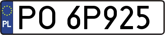 PO6P925