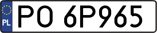 PO6P965