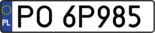 PO6P985