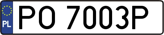 PO7003P