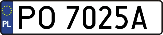 PO7025A