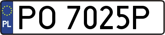 PO7025P