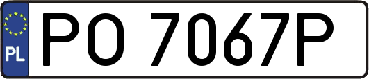 PO7067P