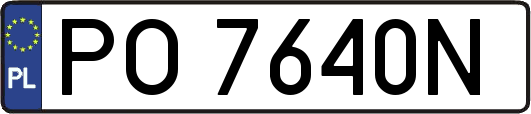 PO7640N