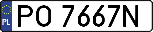 PO7667N