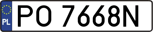 PO7668N