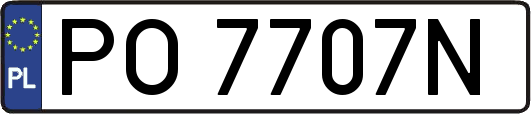 PO7707N