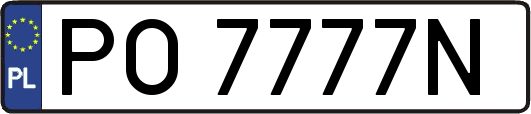 PO7777N