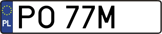 PO77M