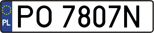 PO7807N