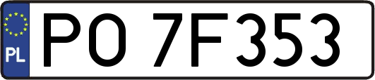 PO7F353