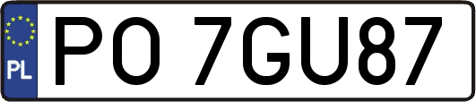 PO7GU87