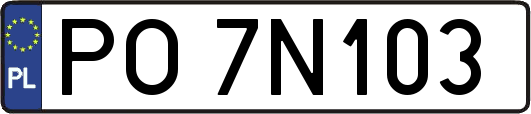 PO7N103