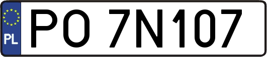 PO7N107