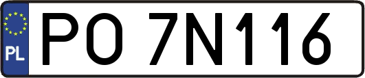 PO7N116