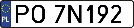 PO7N192