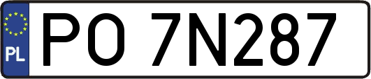 PO7N287