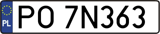 PO7N363