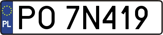 PO7N419