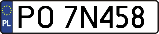 PO7N458