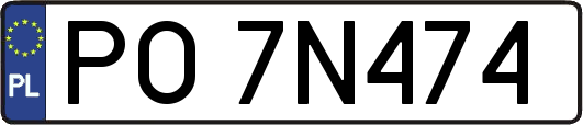 PO7N474