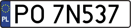 PO7N537