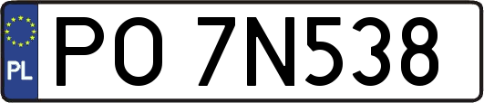 PO7N538