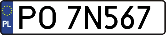PO7N567