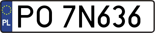 PO7N636