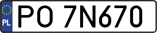 PO7N670