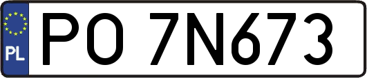 PO7N673
