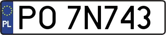 PO7N743