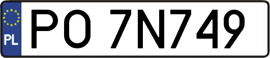 PO7N749