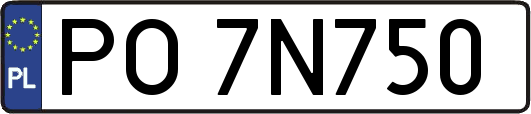 PO7N750
