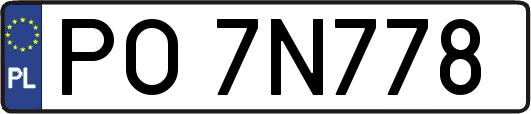PO7N778