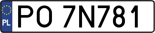 PO7N781