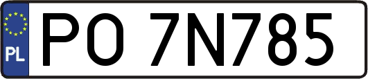 PO7N785