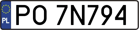 PO7N794