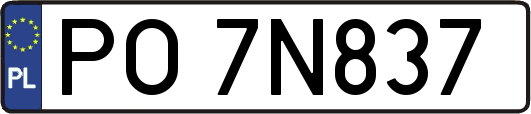 PO7N837