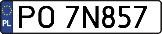 PO7N857