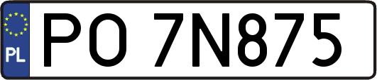 PO7N875