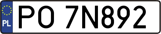 PO7N892
