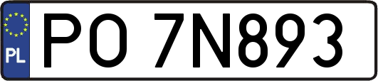 PO7N893