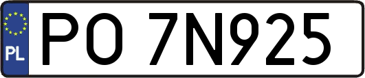 PO7N925