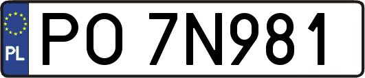 PO7N981